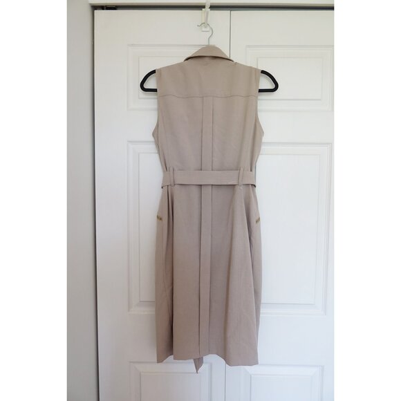 Calvin Klein Moto Style Sheath Dress - Picture 3 of 9